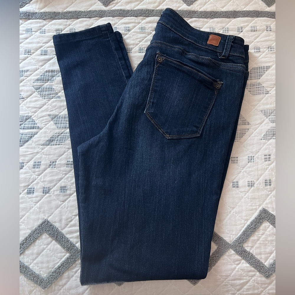 Wit & Wisdom Indigo Straight Leg Jeans